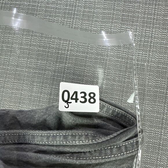 Levis 501XX Jeans Mens 36x30 tag actual 34x27 Straight Fit Grey Button Fly - Picture 12 of 13